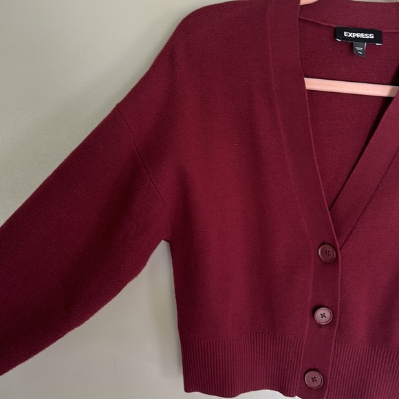 Express Relaxed Dolman Sleeve Cardigan - XXS - Picture 5 of 13